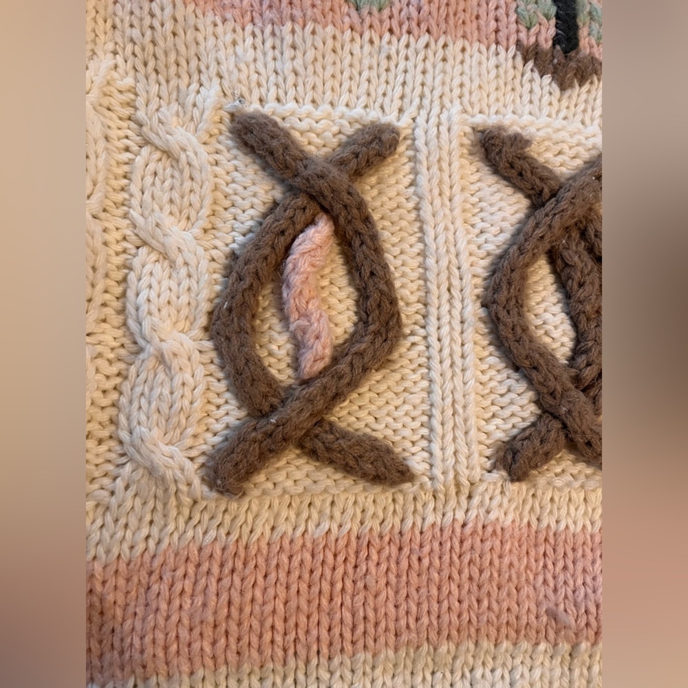 Tamgiers Multicolor cottagecore Nordic Pattern Sweater - Picture 3 of 5